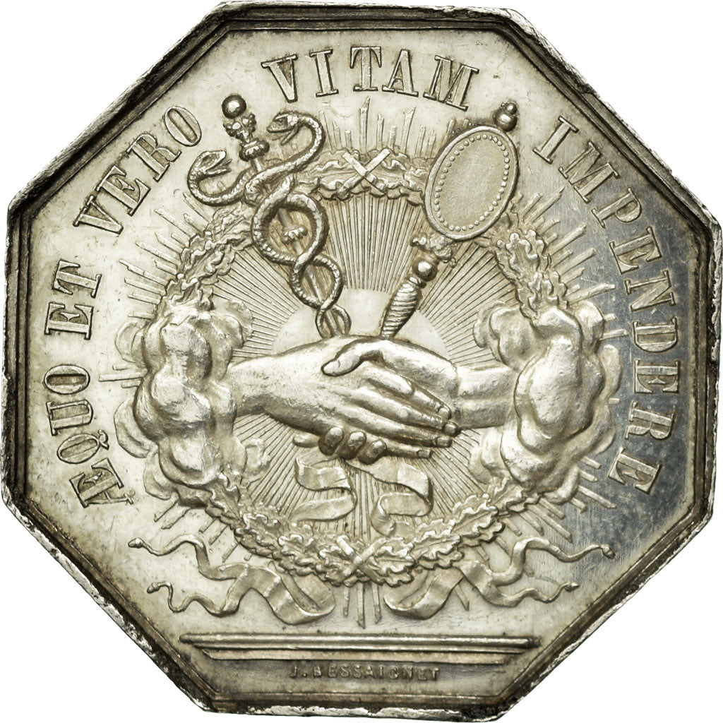 France, Token, Notaires de l'Arrondissement de Beauvais, Oise, Bessaignet