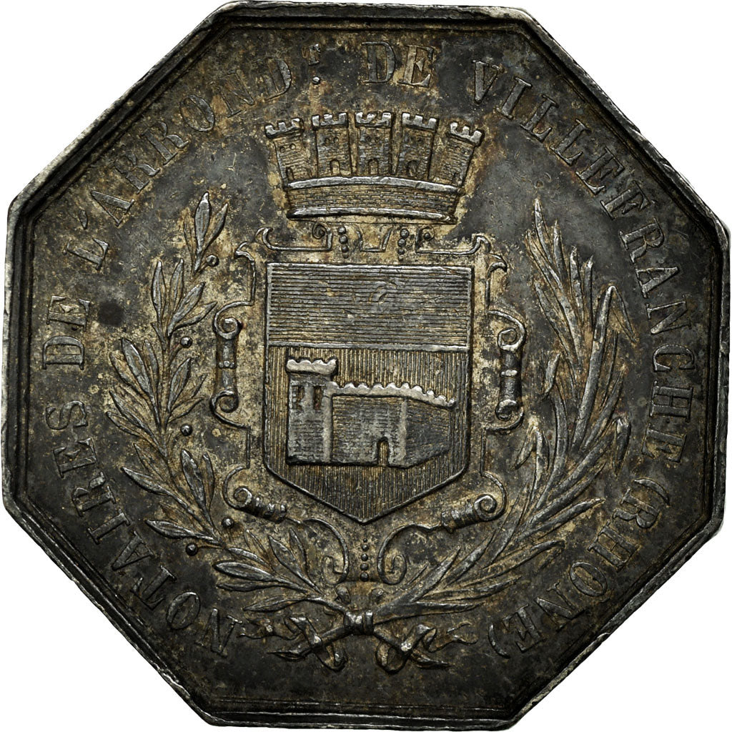 Francia, Token, Notaires de l'Arrondissement de Villefranche, Rhône, Totter