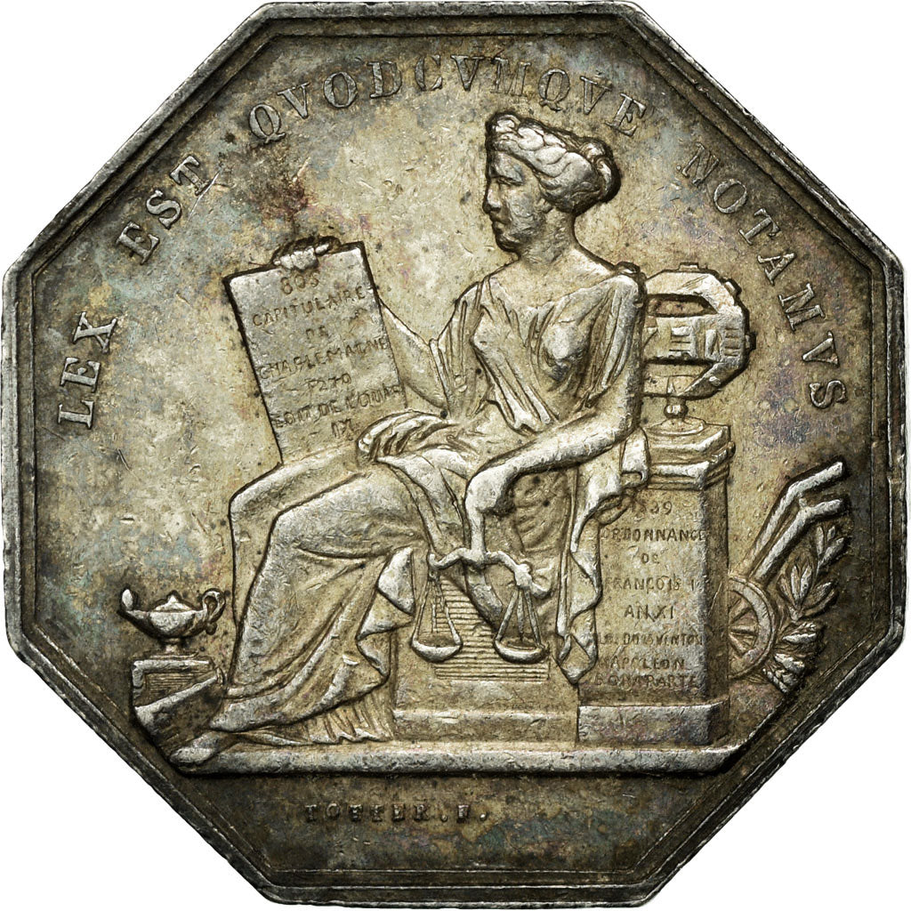Francia, Token, Notaires de l'Arrondissement de Villefranche, Rhône, Totter