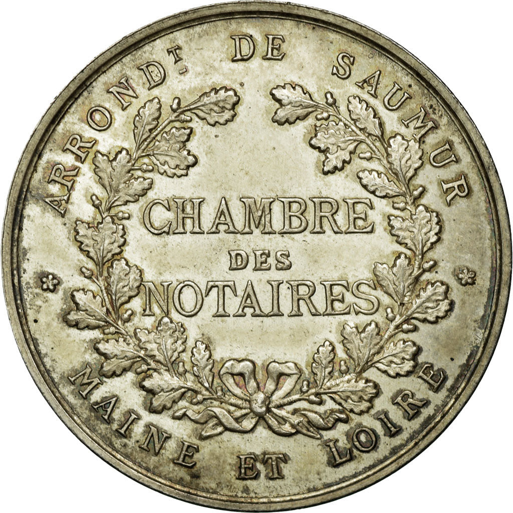 France, Token, Notaires de l'Arrondissement de Saumur, Maine et Loire