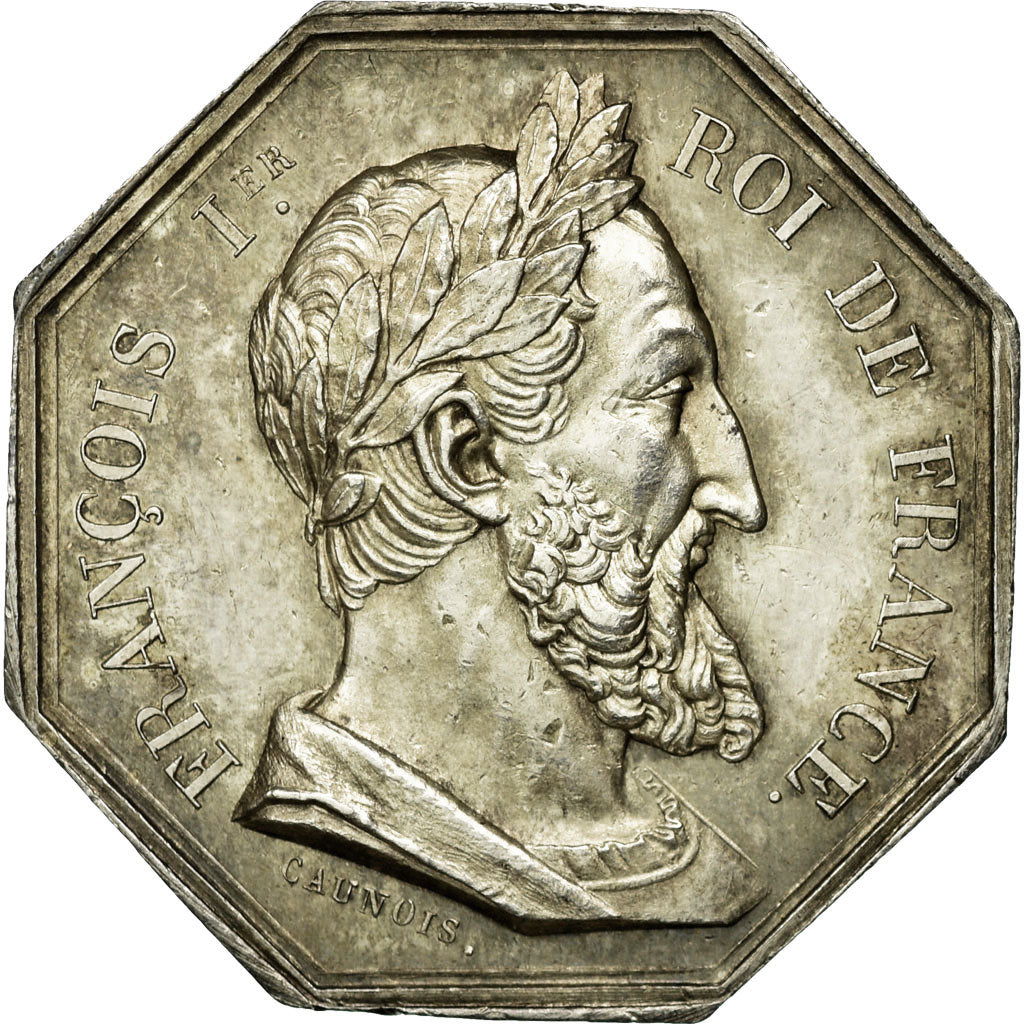France, Token, Notaires de l'Arrondissement de Vitry-le-François, Caunois