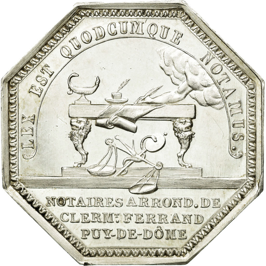 Francia, Token, Notaires de l'Arrondissement de Clermont-Ferrand, Tiolier, SPL