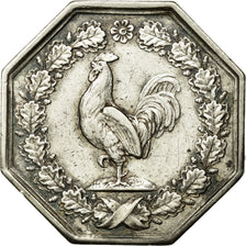 Frankrijk, Token, Notaires de l'Arrondissement d'Amiens, 1831, ZF+, Zilver