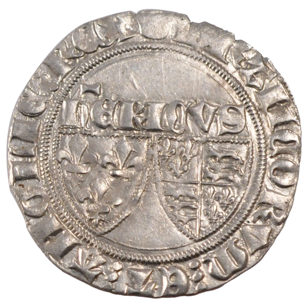 FRANCE, Blanc aux Écus, Paris, MS(60-62), Silver, Duplessy #445, 3.24