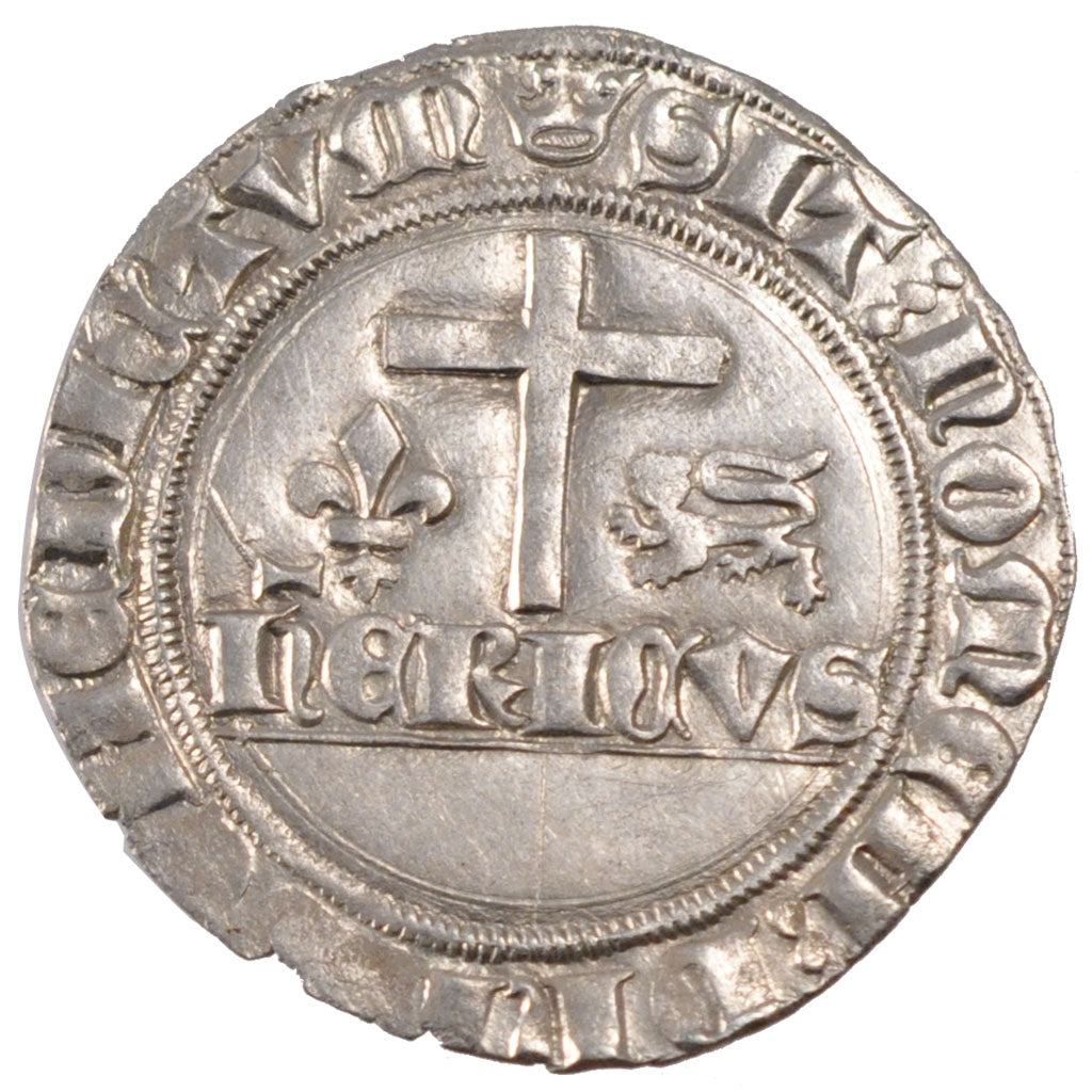 FRANCE, Blanc aux Écus, Paris, MS(60-62), Silver, Duplessy #445, 3.24
