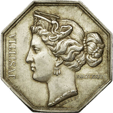 Frankreich, Token, Notaires de l'arrondissement de Troyes, 1833, Barre, SS+