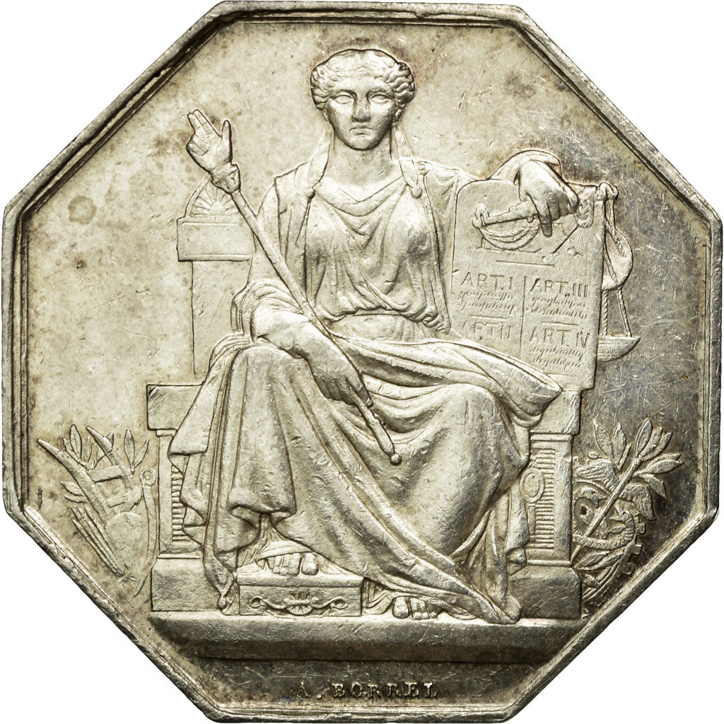 Frankrijk, Token, Notaires de l'Arrondissement de La Rochelle, Borrel.A, PR