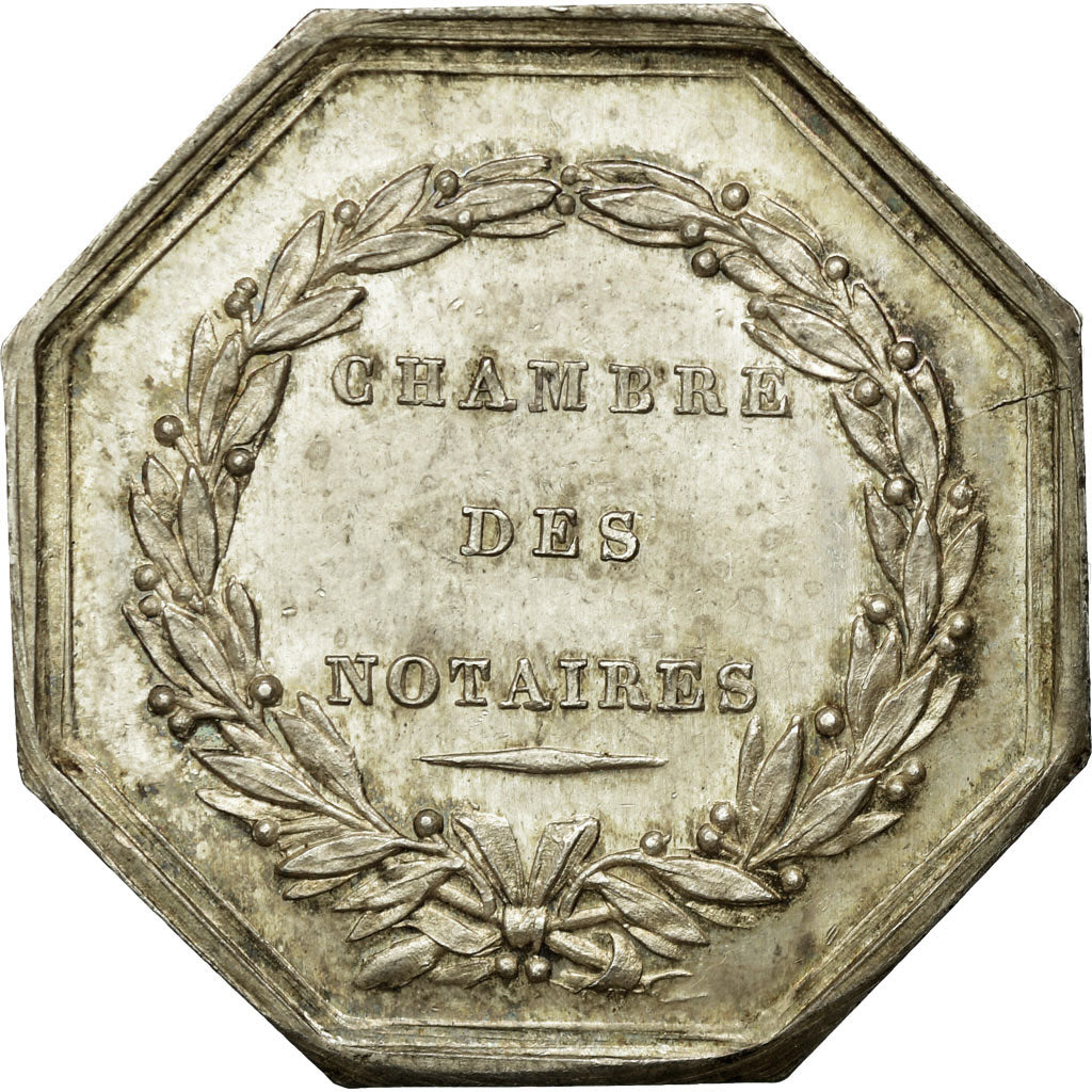 Francia, Token, Notaires de l'Arrondissement d'Epernay, Marne, SPL-, Argento