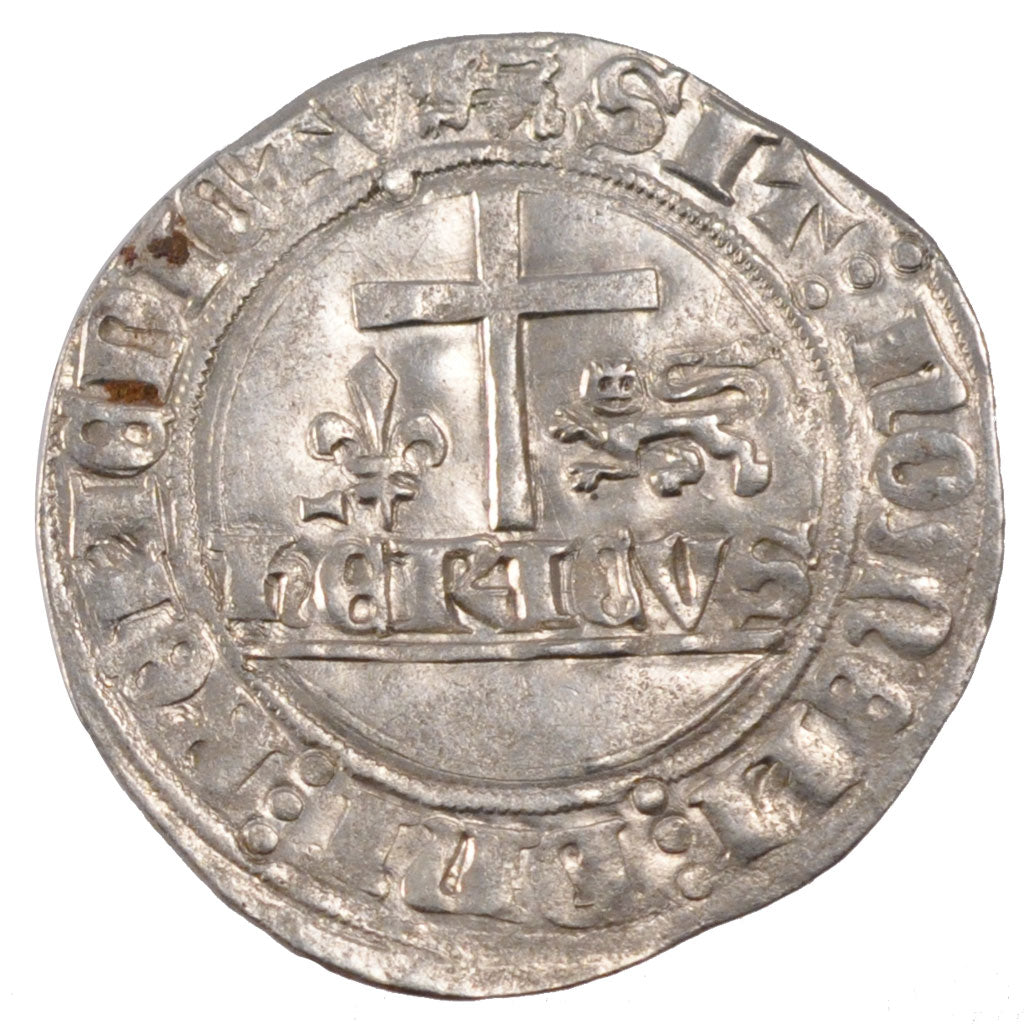 Francia, Blanc aux Écus, Rouen, SPL-, Argento, Duplessy:445