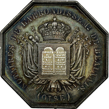 France, Token, Notaires de l'Arrondissement de Beauvais, Oise, 1832, Coquardon