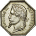 France, Token, Napoléon III, Notaires de l'Arrondissement de Rouen, 1862