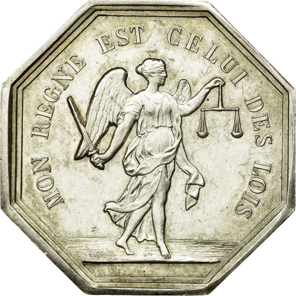 France, Token, Notaires de l'Arrondissement d'Yvetot, MS(60-62), Silver