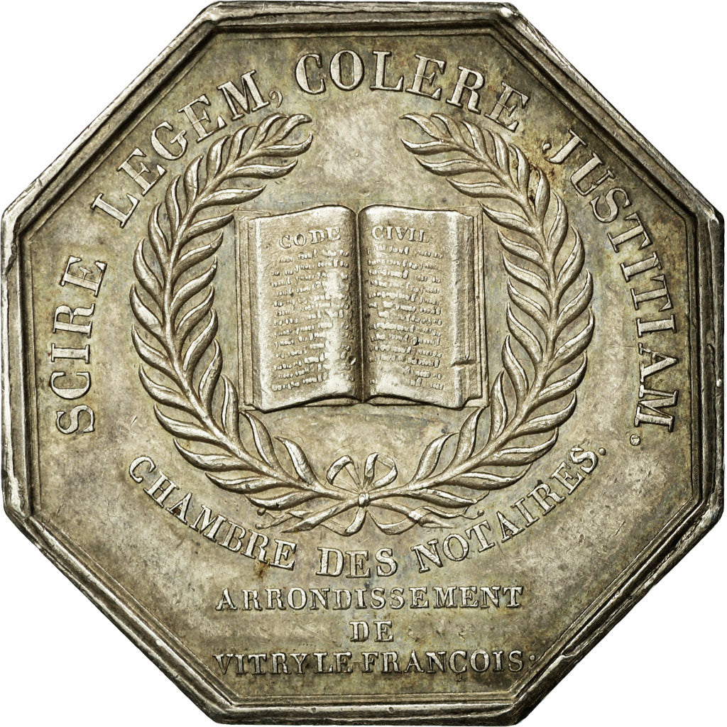 França, Token, Notaires de l'Arrondissement de Vitry-le-François, Caunois