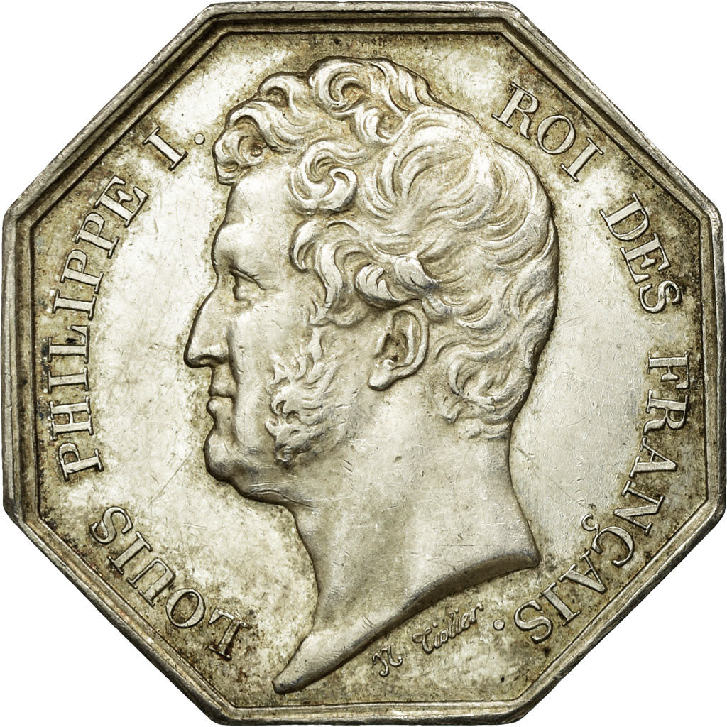 France, Token, Louis Philippe Ier, Notaires de l'Arrondissement de Meaux