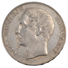 FRANCE, 5 Francs, 1852, Paris, AU(55-58), Silver, Gadoury #726, 24.96