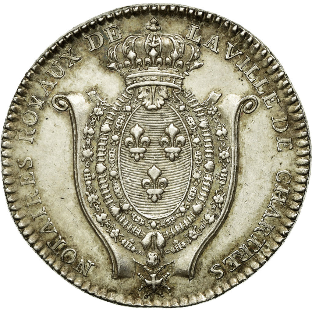 Francia, Token, Louis XVI, Notaires Royaux de la Ville de Chartres, SPL-