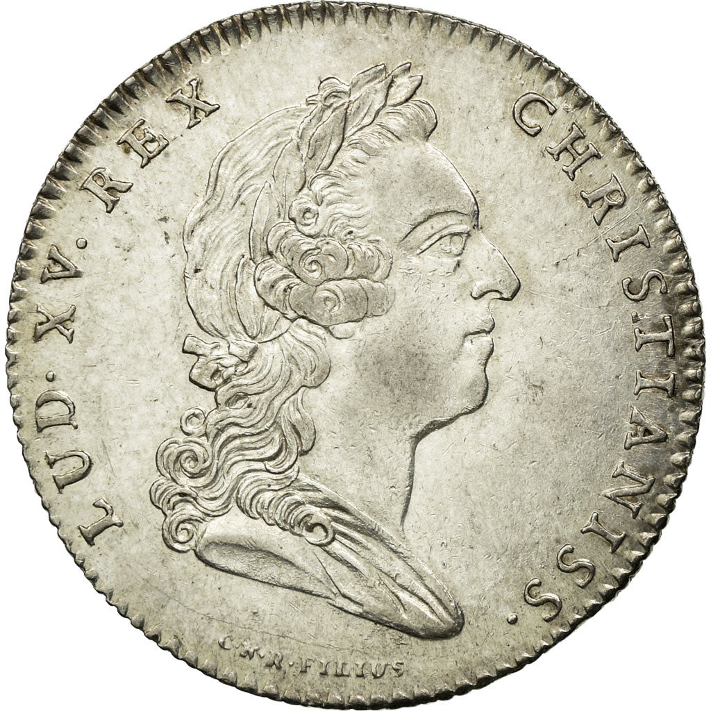 Francia, Token, Louis XV, Conseillers du Roi et Notaires, 1720, BB+, Argento