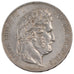 Francia, Louis-Philippe, 5 Francs, 1847, Paris, SPL-, Argento, Gadoury:678a