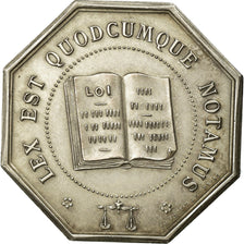 France, Token, Notaires de l'Arrondissement de Béthune, MS(60-62), Silver