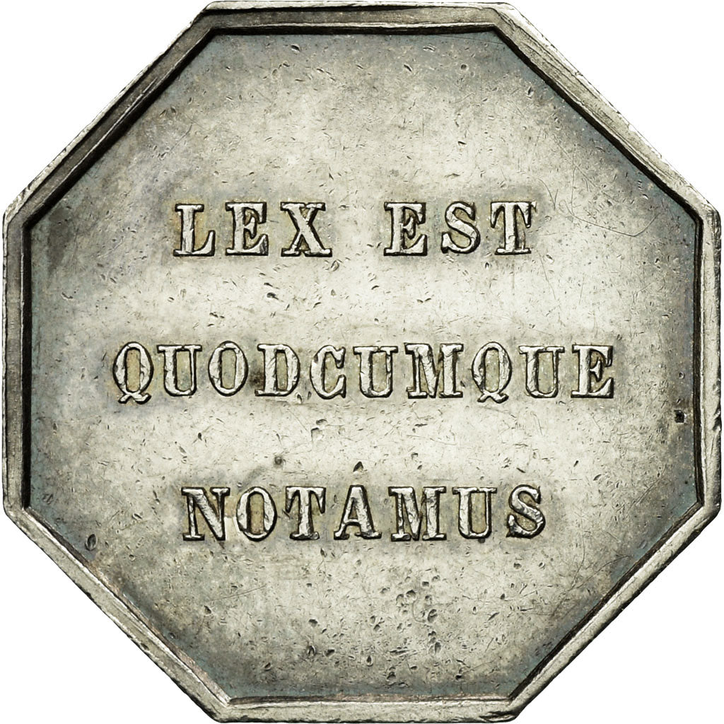 Francia, Token, Notaires de l'Arrondissement de Lesparre, Gironde, EBC, Plata