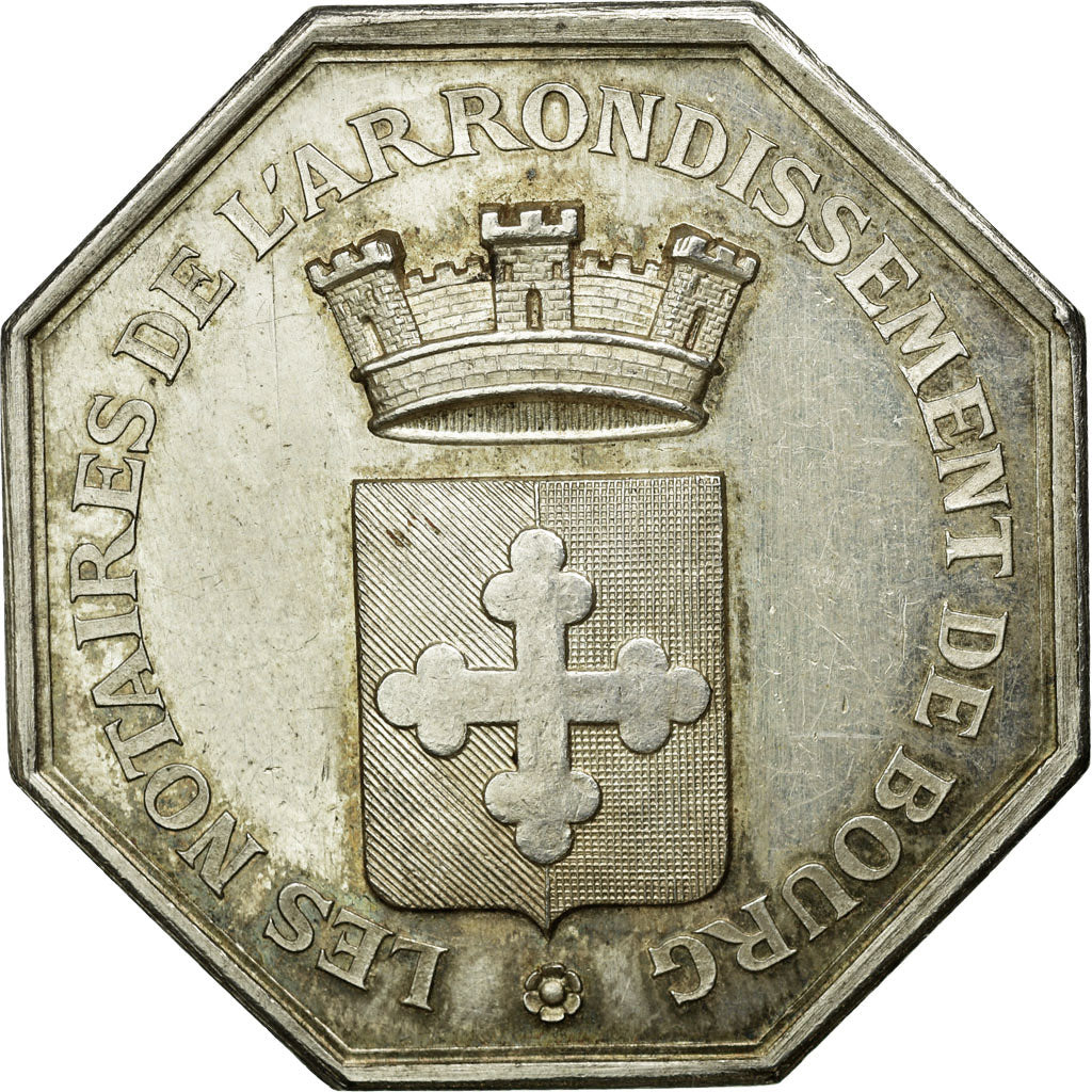 France, Token, Notaires de l'Arrondissement de Bourg, Charrasse, AU(55-58)