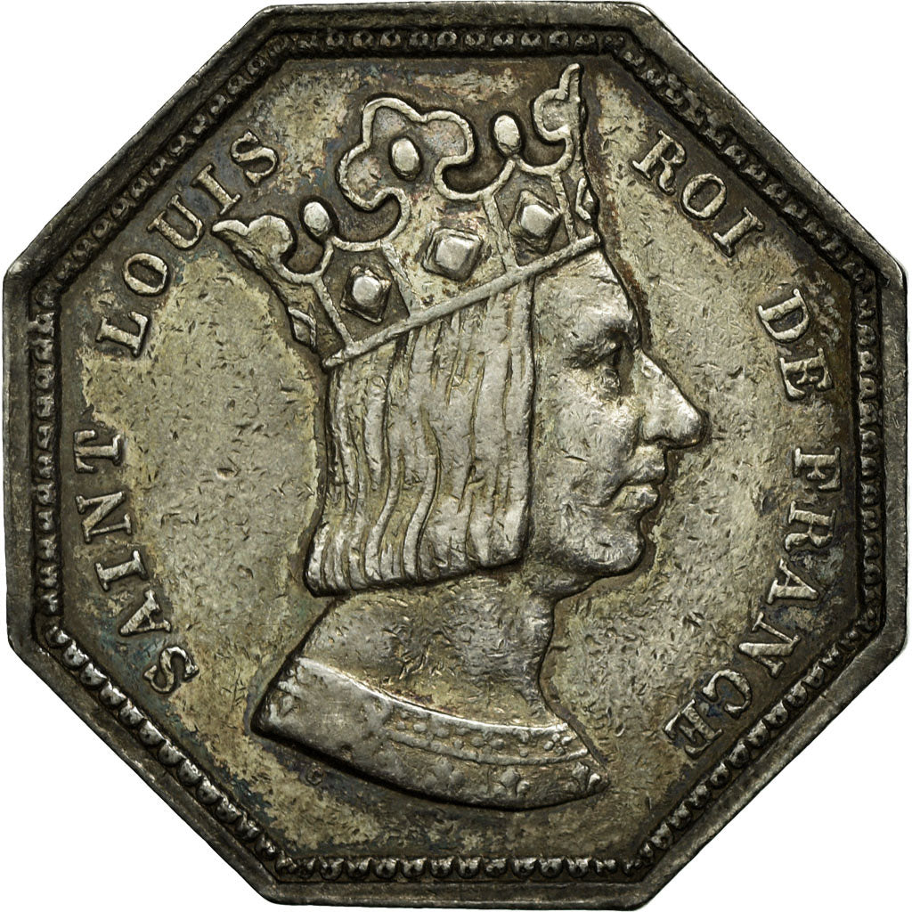 France, Token, Notaires de Louviers (Saint-Louis), EF(40-45), Silver