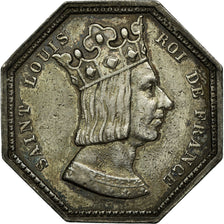 France, Token, Notaires de Louviers (Saint-Louis), EF(40-45), Silver
