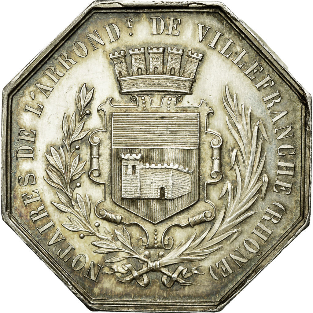 France, Jeton, Notaires de l'Arrondissement de Villefranche, Rhône, Totter