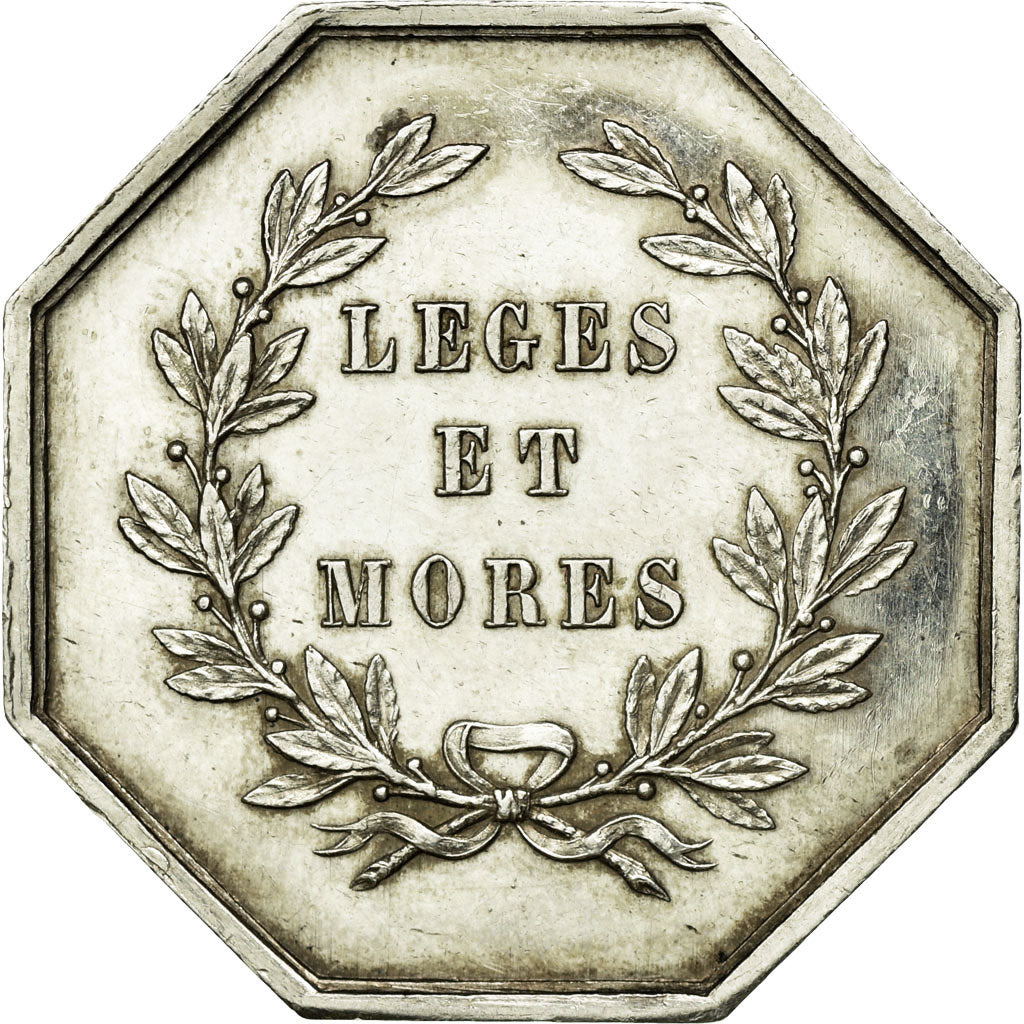 Francia, Token, Notaires de l'Arrondissement Saint-Amand, Cher, SPL-, Argento