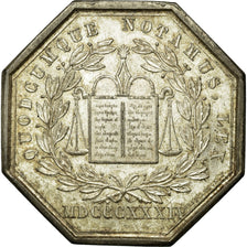 France, Token, Notaires de l'Arrondissement de Dreux, Eure et Loir, 1834