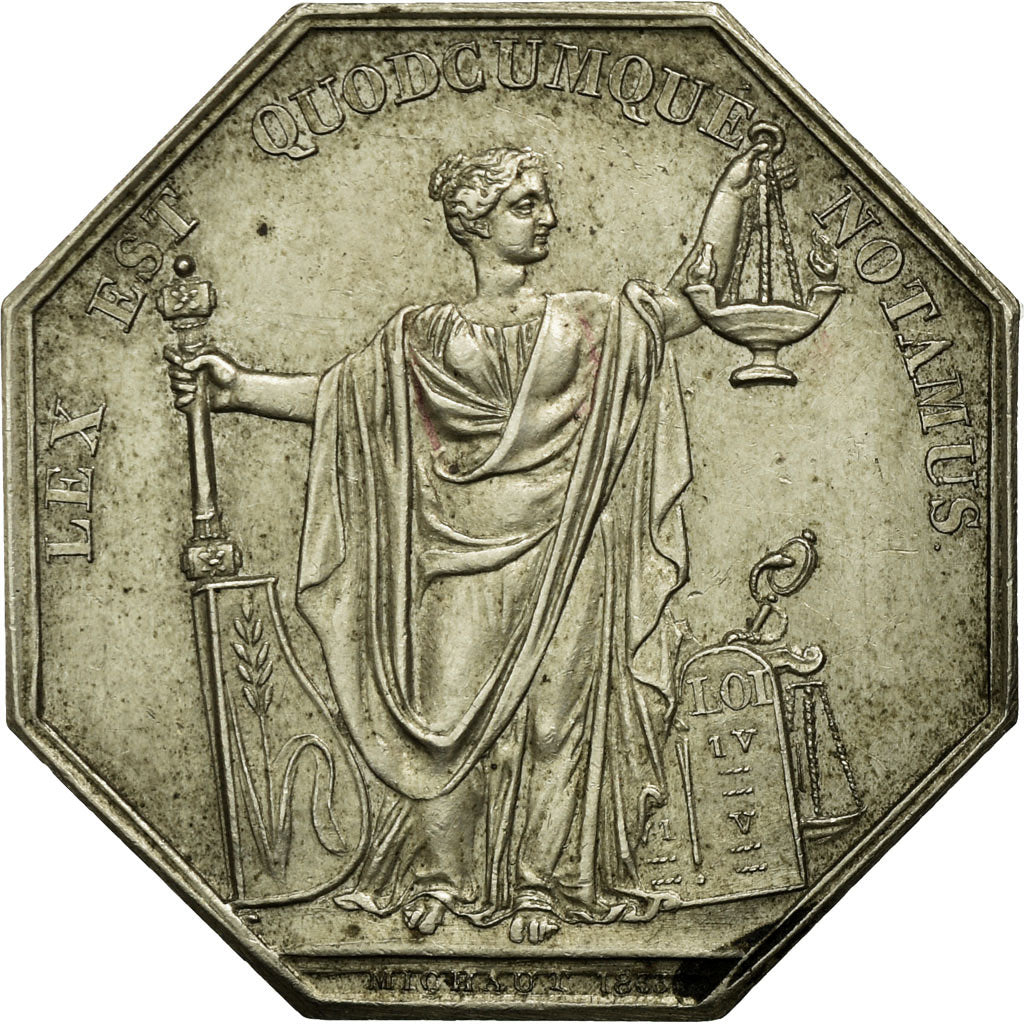 France, Token, Compagnie des Notaires de Marseille, Michaut, AU(55-58)
