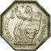 Frankrijk, Token, Notaires de l'Arrondissement de Tours, Oudiné, ZF+, Zilver