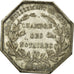 France, Jeton, Notaires de l'Arrondissement de Moulins, Allier, SUP+, Argent