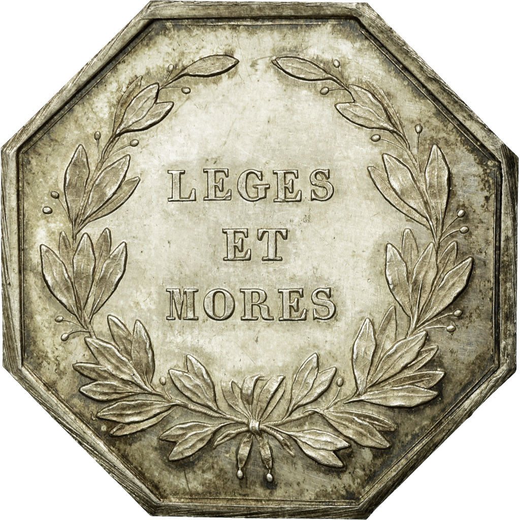 France, Jeton, Notaires de l'Arrondissement de Moulins, Allier, SUP+, Argent