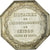 Francia, Token, Notaires de l'Arrondissement de Chinon, Indre et Loire, Caqué