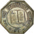 Francia, Token, Notaires de l'Arrondissement de Sedan, Ardennes, SPL-, Argento