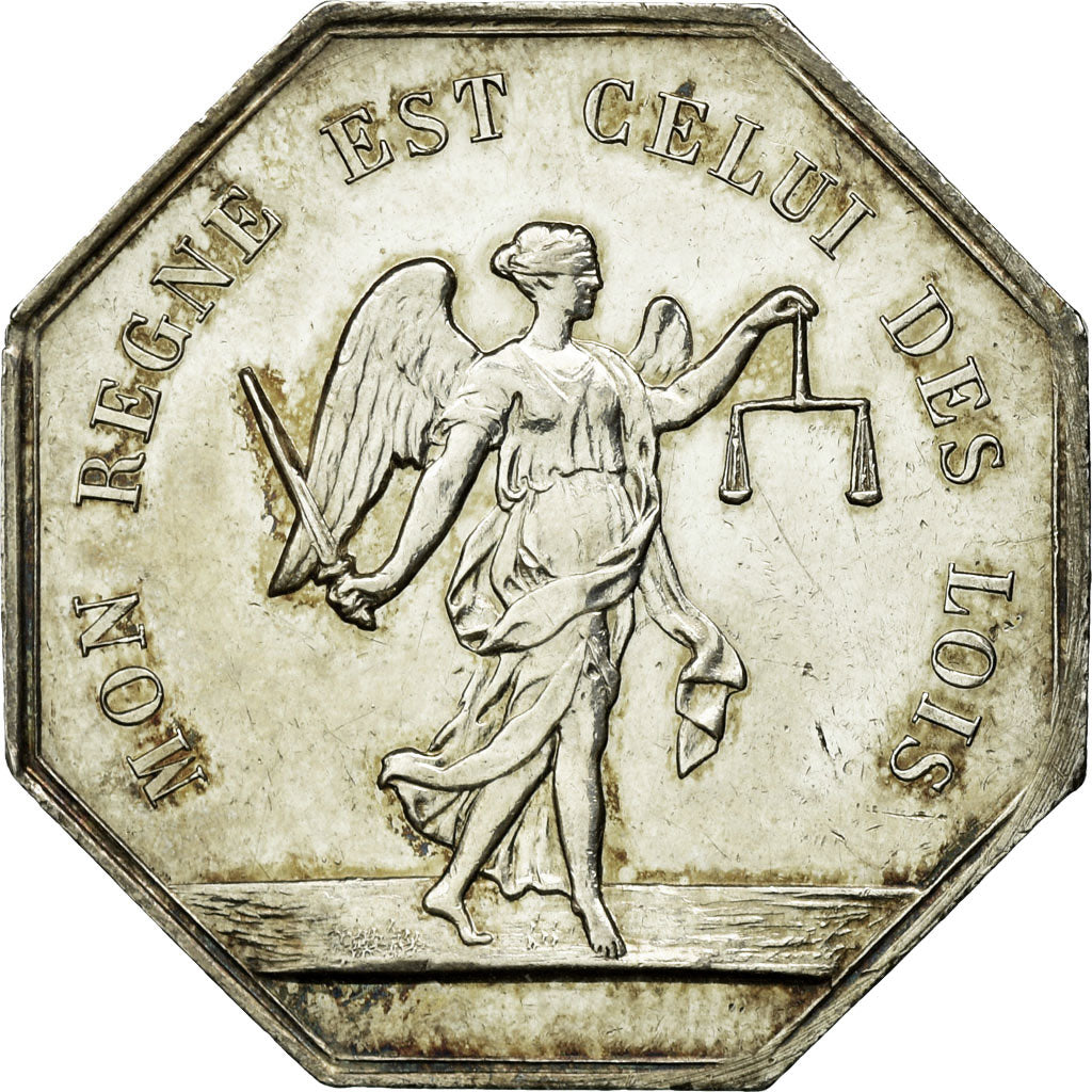 France, Token, Notaires de l'Arrondissement d'Yvetot, AU(55-58), Silver