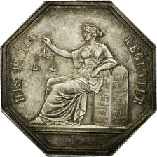 France, Token, Notaires de l'Arrondissement de Bar-sur-Seine, AU(55-58), Silver