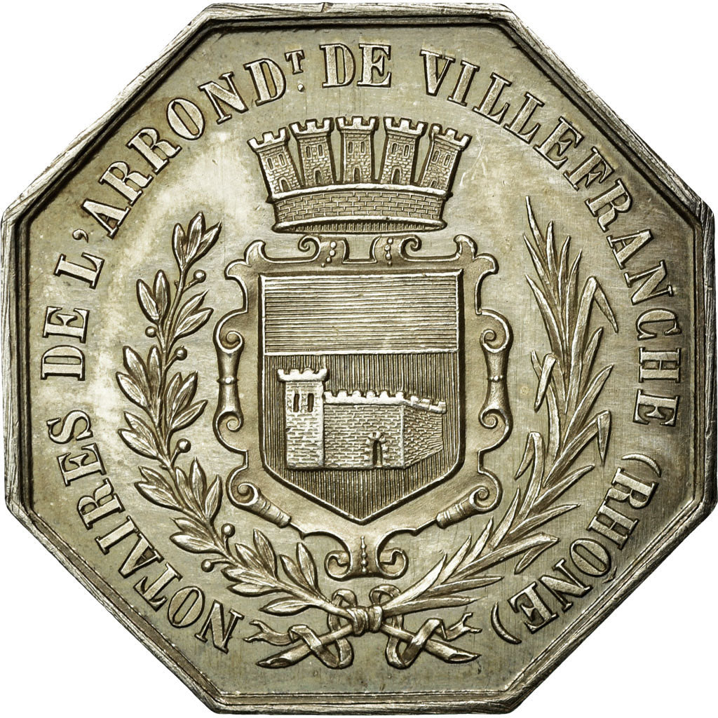 Francia, Token, Notaires de l'Arrondissement de Villefranche, Rhône, Totter