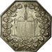 France, Jeton, Notaires de l'Arrondissement de Senlis, Oise, Caqué, TTB+