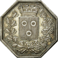 Francia, Token, Notaires de l'Arrondissement de Macon, EBC+, Plata, Lerouge:176
