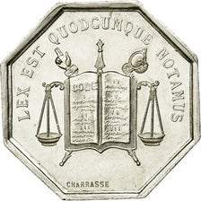 France, Token, Notaires de l'Arrondissement de Lyon, Charrasse, MS(60-62)