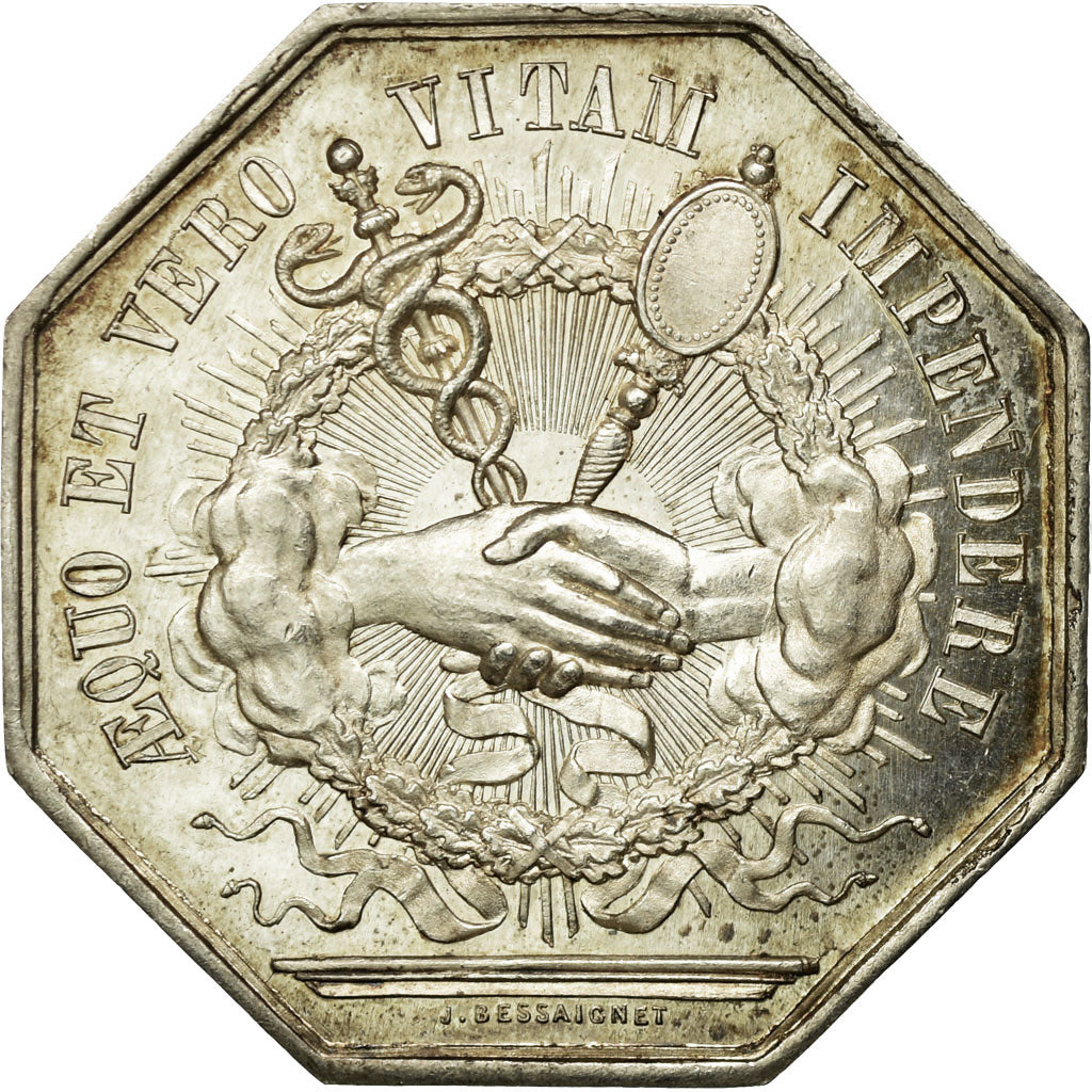 France, Token, Notaires de l'Arrondissement de Beauvais, Oise, Bessaignet