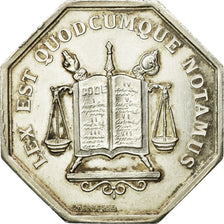 France, Token, Notaires de l'Arrondissement de Bourg, Charrasse, MS(60-62)