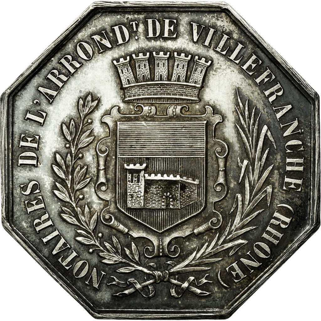 Frankrijk, Token, Notaires de l'Arrondissement de Villefranche, Rhône, Totter