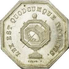 France, Token, Notaires de l'Arrondissement de Cosne, Nièvre, 1835, Caqué