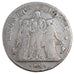 Francia, Union et Force, 5 Francs, 1795, Paris, B, Argento, Gadoury:563
