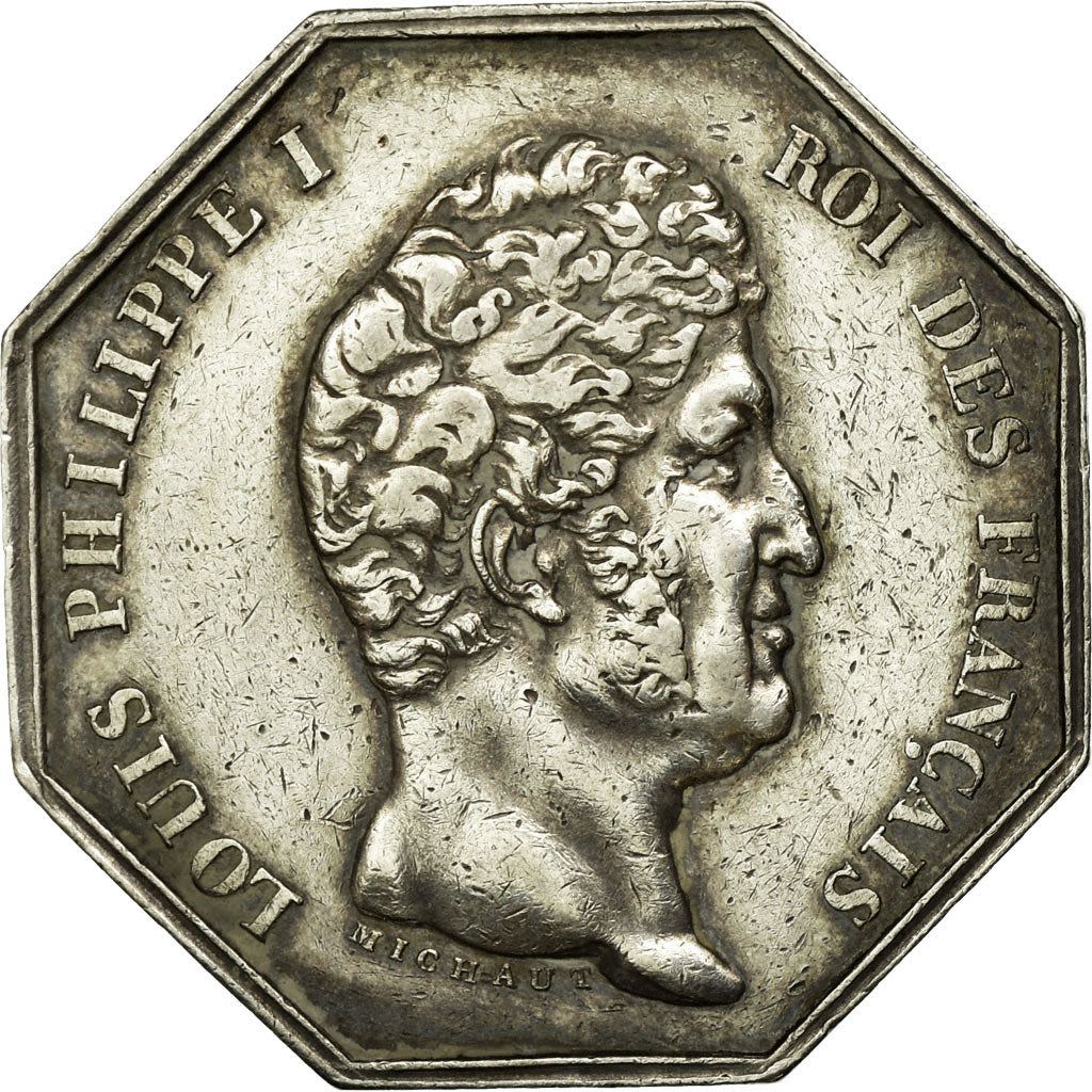 France, Token, Louis Philippe Ier, Compagnie des Notaires de Paris, Michaut