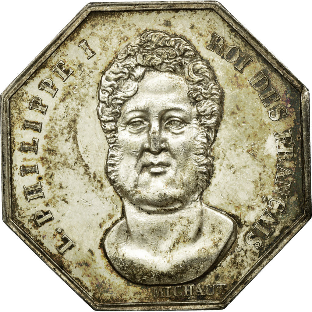 France, Token, Louis Philippe Ier, Notaires de l'Arrondissement de Versailles