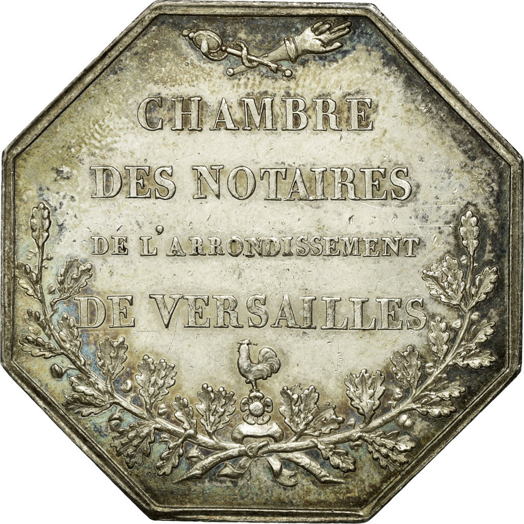 France, Token, Louis Philippe Ier, Notaires de l'Arrondissement de Versailles